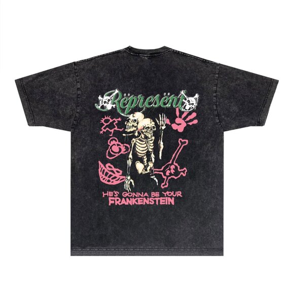 Represent Love Skull Hd Direct Inkjet Printed Short Sleeves - Picture 2 of 2